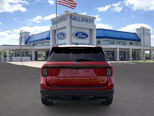 Red Metallic 2026 Ford Explorer ST-Line