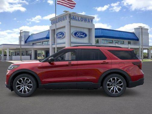Red Metallic 2026 Ford Explorer ST-Line