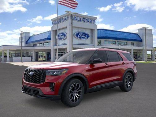 Red Metallic 2026 Ford Explorer ST-Line