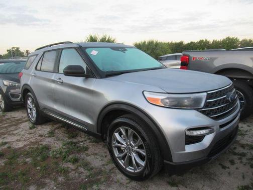 Silver Metallic 2023 Ford Explorer XLT
