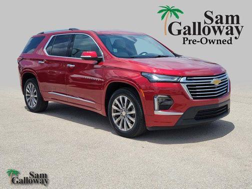 Radiant Red 2023 Chevrolet Traverse Premier