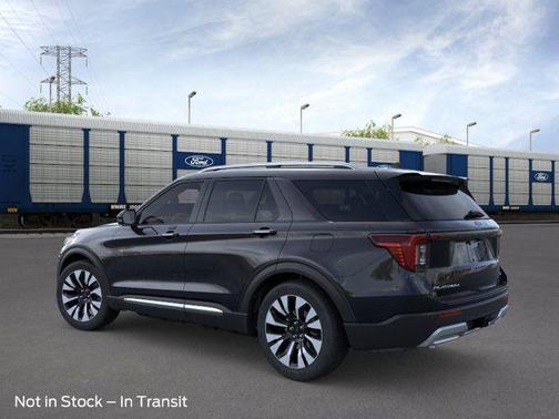 Black 2026 Ford Explorer Platinum