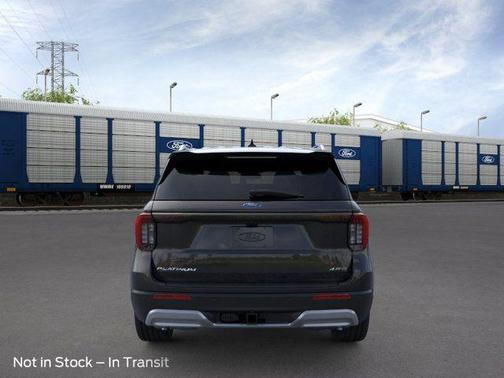 Black 2026 Ford Explorer Platinum