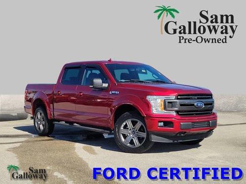 Ruby Red Metallic 2018 Ford F-150 XLT