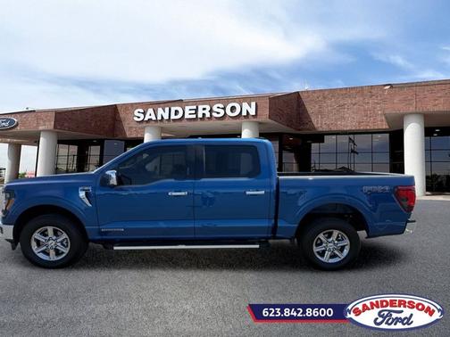 ATLAS BLUE METALLIC 2024 Ford F-150 XLT