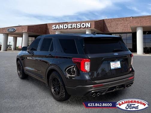 AGATE BLACK METALLIC 2021 Ford Explorer ST
