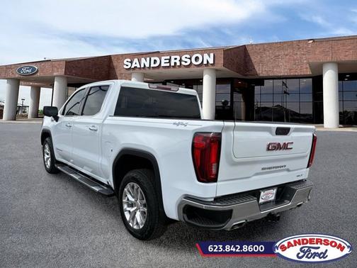 Summit White 2021 GMC Sierra 1500 SLT
