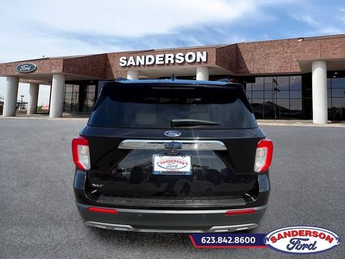 AGATE BLACK METALLIC 2020 Ford Explorer XLT