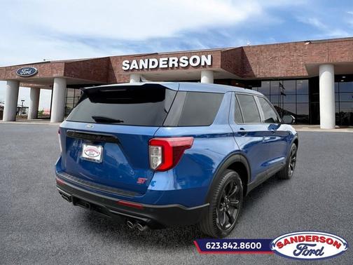 ATLAS BLUE METALLIC 2022 Ford Explorer ST