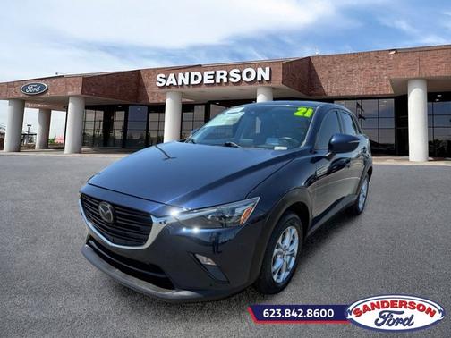 DEEP CRYSTAL BLUE MICA 2021 Mazda CX-3 SPORT