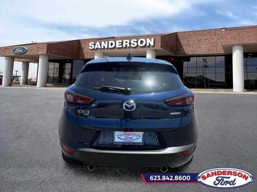DEEP CRYSTAL BLUE MICA 2021 Mazda CX-3 SPORT