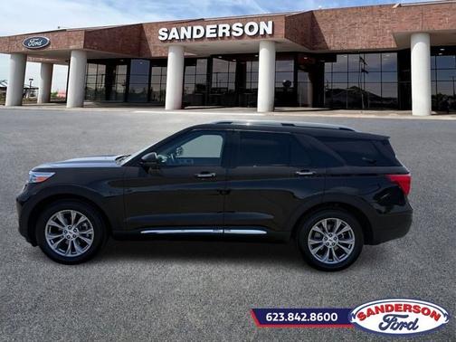 AGATE BLACK METALLIC 2023 Ford Explorer LIMITED