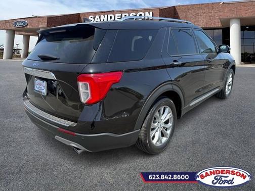 AGATE BLACK METALLIC 2023 Ford Explorer LIMITED