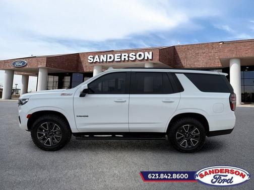 Summit White 2022 Chevrolet Tahoe Z71