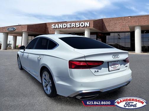Glacier White Metallic 2023 Audi A5 45 S LINE QUATTRO PREMIUM