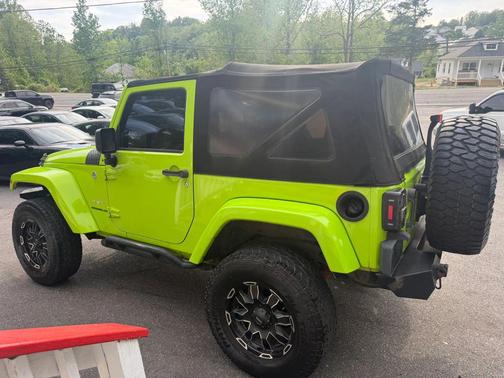 Green 2013 Jeep Wrangler Sport