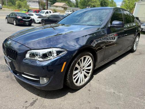 Blue 2012 BMW 550 xDrive