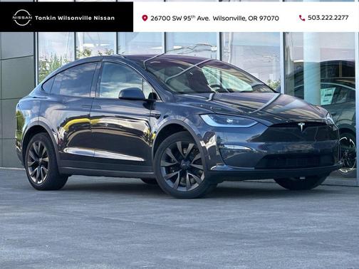Stealth Grey 2024 Tesla Model X Long Range