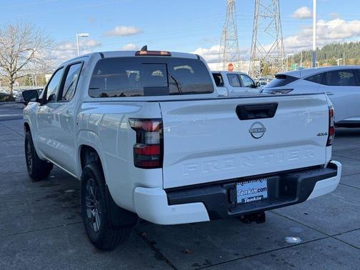Glacier White 2026 Nissan Frontier SV
