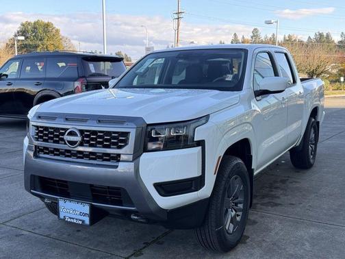 Glacier White 2026 Nissan Frontier SV