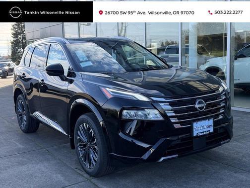 Super Black 2026 Nissan Rogue Platinum