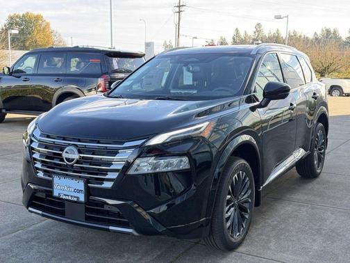 Super Black 2026 Nissan Rogue Platinum
