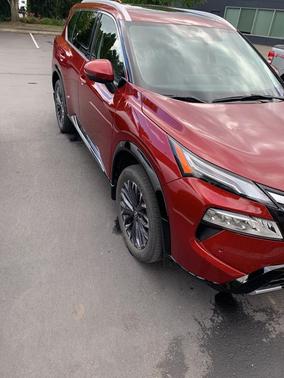 Scarlet Ember Tintcoat 2024 Nissan Rogue Platinum