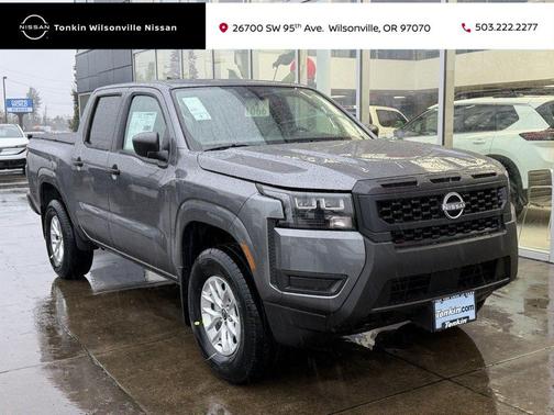 Gun Metallic 2026 Nissan Frontier S