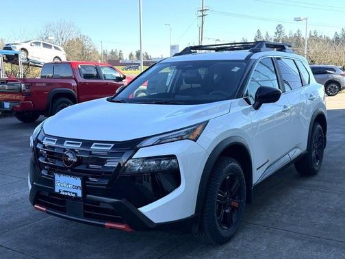Everest White Pearl Tricoat 2026 Nissan Rogue Rock Creek