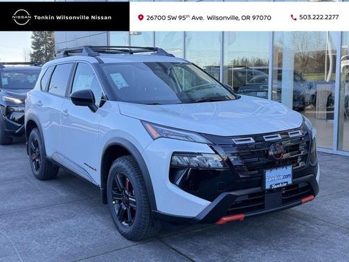 Everest White Pearl Tricoat 2026 Nissan Rogue Rock Creek