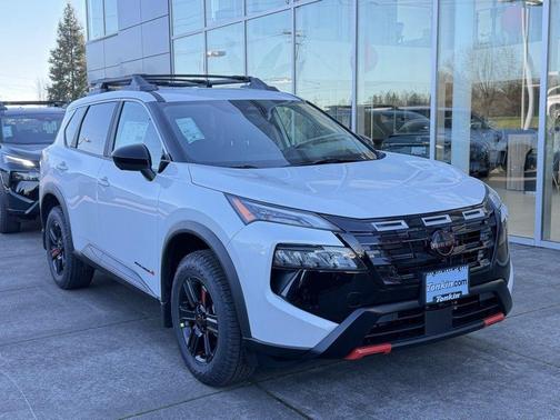 Everest White Pearl Tricoat 2026 Nissan Rogue Rock Creek