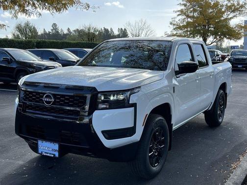 Glacier White 2026 Nissan Frontier SV