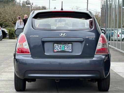 Charcoal Gray Pearl 2010 Hyundai Accent Blue