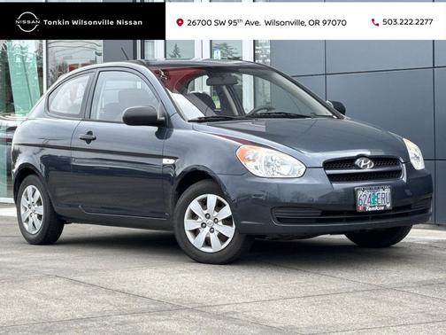 Charcoal Gray Pearl 2010 Hyundai Accent Blue