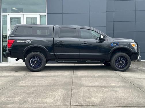 Magnetic Black 2017 Nissan Titan PRO-4X