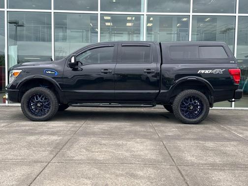 Magnetic Black 2017 Nissan Titan PRO-4X
