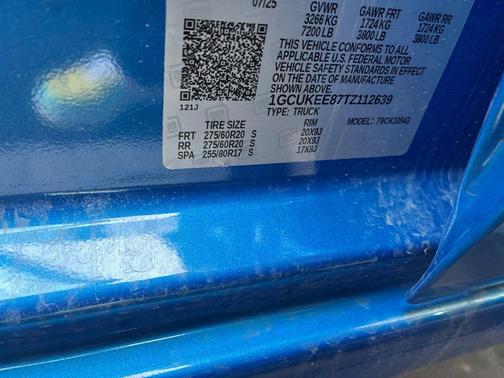 Riptide Blue Metallic 2026 Chevrolet Silverado 1500 RST