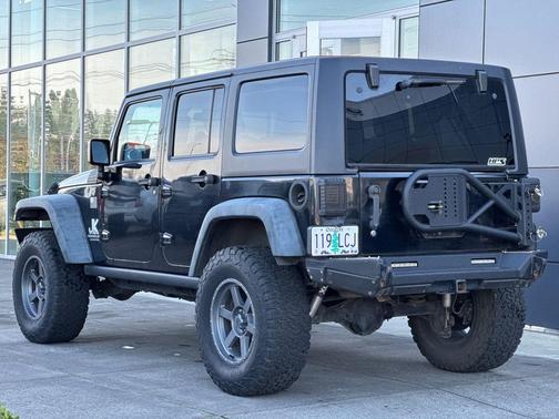 Black Clearcoat 2012 Jeep Wrangler Unlimited Rubicon