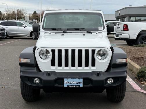 Bright White Clearcoat 2022 Jeep Wrangler Sport S