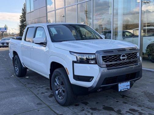 Glacier White 2026 Nissan Frontier SV