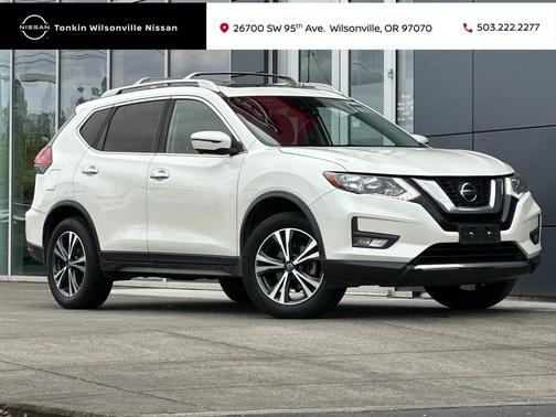 Pearl White Tricoat 2020 Nissan Rogue SV