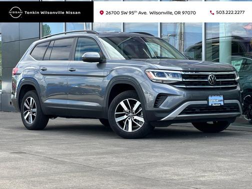 Platinum Gray Metallic 2023 Volkswagen Atlas 2.0T SE
