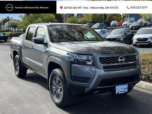 Gun Metallic 2026 Nissan Frontier SV