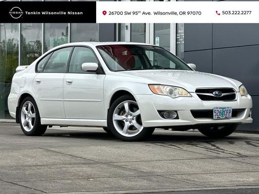 Satin White Pearl 2009 Subaru Legacy Limited