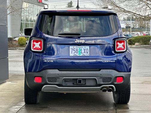 Jetset Blue 2017 Jeep Renegade Limited