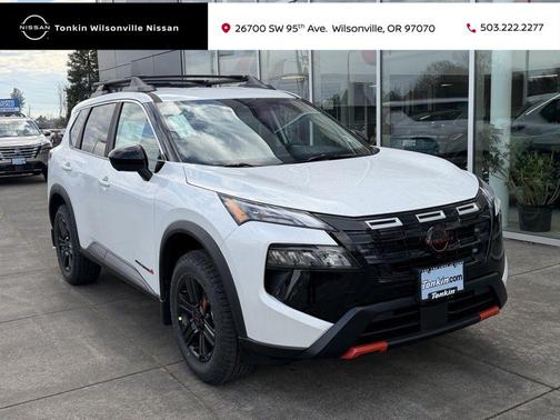 Everest White Pearl Tricoat 2026 Nissan Rogue Rock Creek