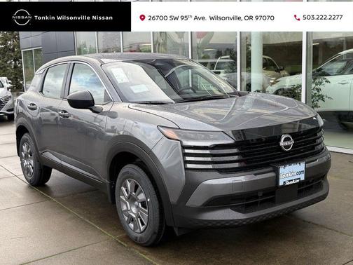 Gun Metallic 2026 Nissan Kicks S