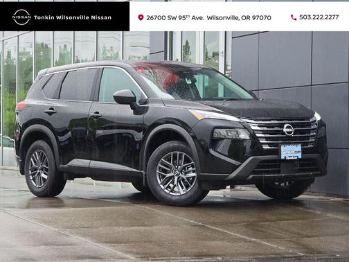 Super Black 2025 Nissan Rogue S
