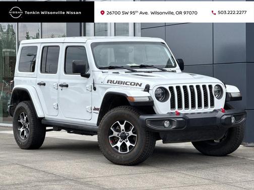 Bright White Clearcoat 2021 Jeep Wrangler Unlimited Rubicon