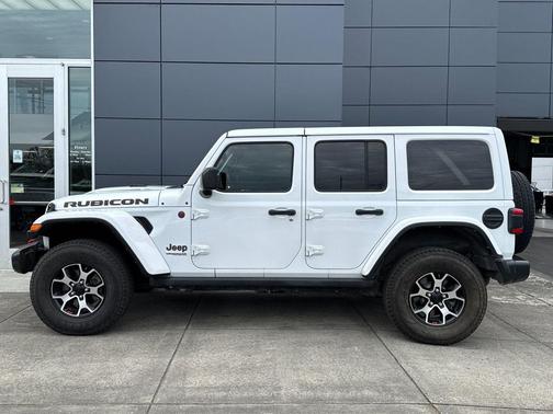 Bright White Clearcoat 2021 Jeep Wrangler Unlimited Rubicon
